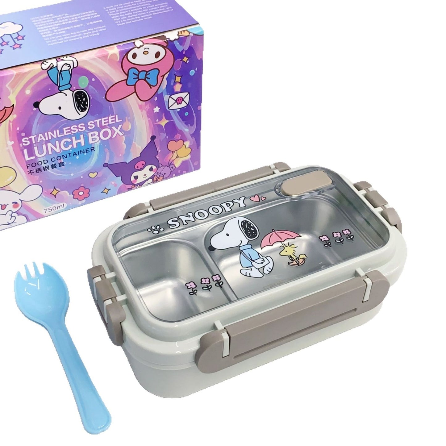 Stainless Steel Bento Box for Students - 3-Layer Insulated Lunch Container with Carrier Bag (Leakproof & Microwave Safe)