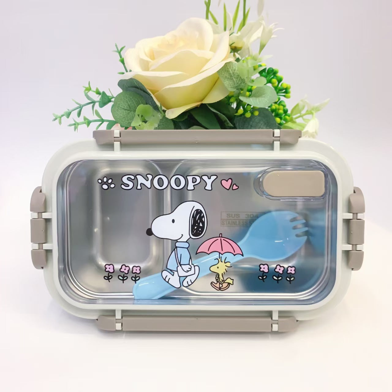 Stainless Steel Bento Box for Students - 3-Layer Insulated Lunch Container with Carrier Bag (Leakproof & Microwave Safe)