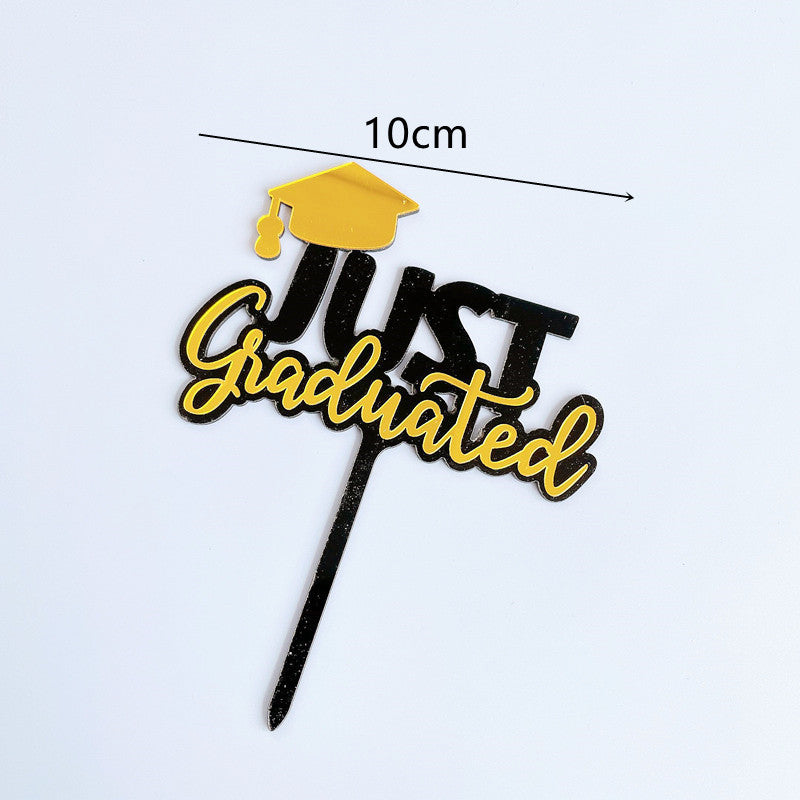 Graduation Cupcake Toppers 2025 Gold Glitter Graduation Party Decorations 2025 Class of 2025 Cupcake Topper for Grade Graduation Party Supplies