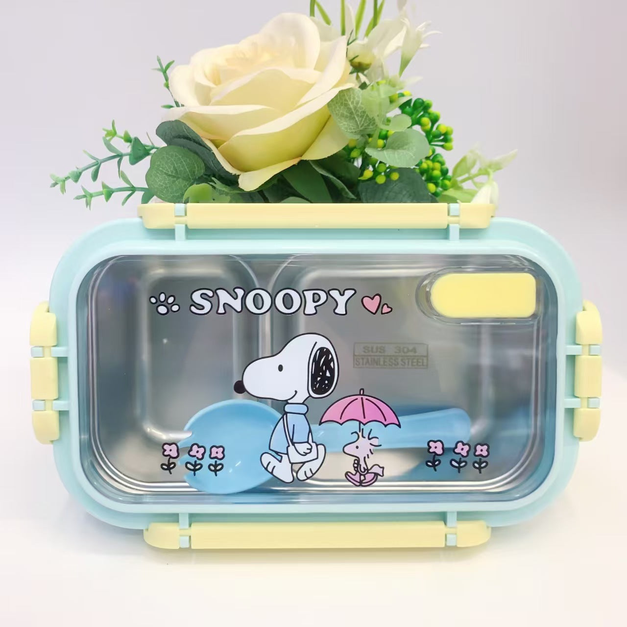 Stainless Steel Bento Box for Students - 3-Layer Insulated Lunch Container with Carrier Bag (Leakproof & Microwave Safe)