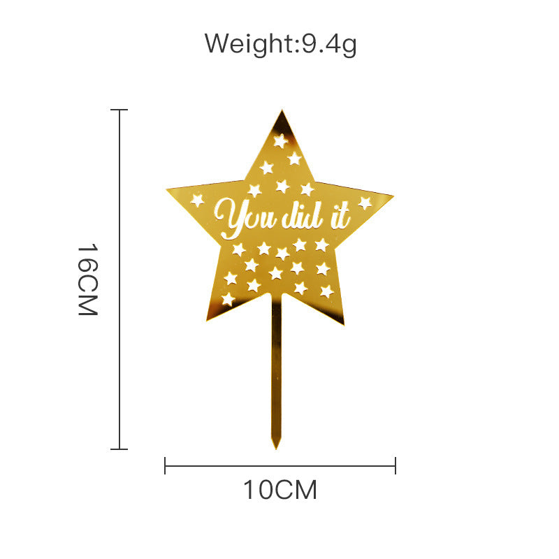 Graduation Cake Topper 2025, Congrats Grad Cake Topper for Graduation Party Cake Decoration Acrylic Congrats Grad Supplies
