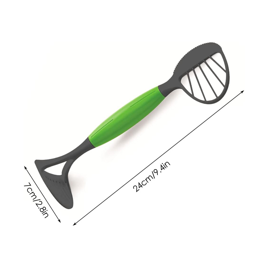 Avocado Cutter, Non-Slip Avocado Cutter Tool, Avocado Pit Remover Cutter, Portable Fruit Separator Tool, Rust Resistant Avocados Pitter, Fruit Separator Comfortable Handle, Cutter Peeler Slicer
