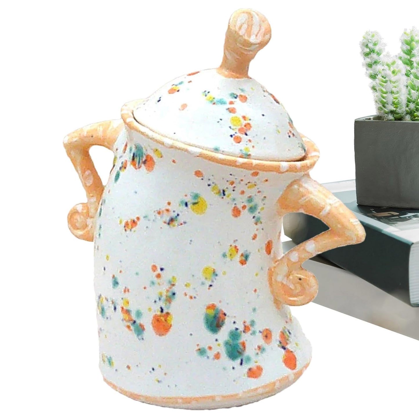 Canister with Attitude - Tea Coffee and Sugar Canister - Sassy Storage Jars With Attitude - Food Storage Canister With Lid - Decorative Kitchen Food Storage for Coffee Tea Sugar
