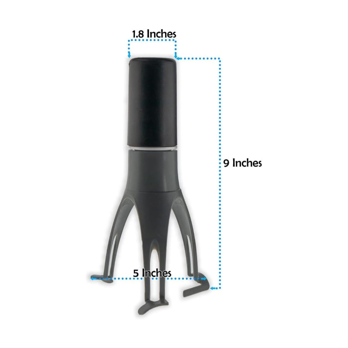 StirrTime, Automatic Pan Stirrer with Timer, Light Gray