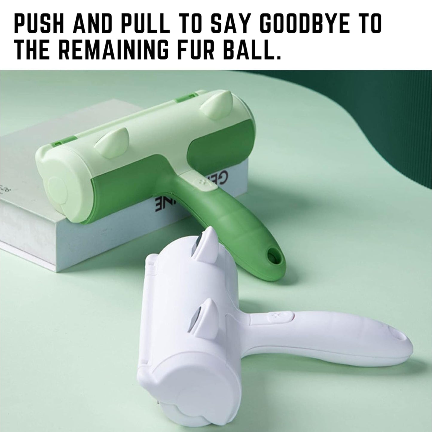 Pet Hair Remover - lint roller for pet hair cat and dog hair remover for Couch, Clothes, Furniture, Carpet, Car Seat, Beds, Comforters, Portable Reusable pet hair roller - Perfect Dog Fur Remover Tool