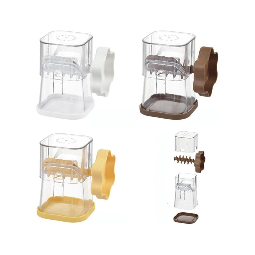 Manual Nut Grinder Portable Dried Fruit Crusher Hand Peanut Masher Walnut Chocolate Chopper With Cover Kitchen Tool Accessories (Blue)