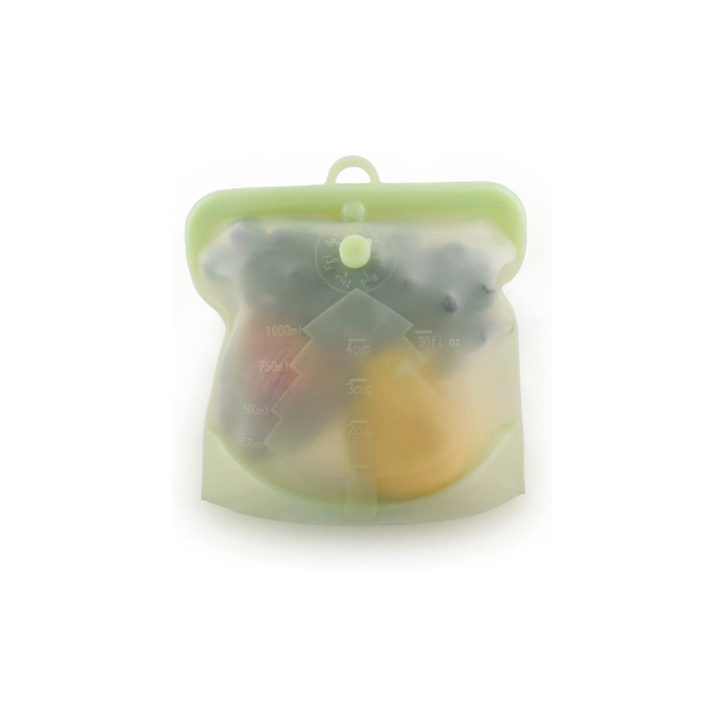 6 Pcs Silicone Storage Bag Sandwich Bags Reusable Freezer Bags Food Bags Reusable Food Bags Food Storage Bags Reusable Snack Bags for Kids Reusable Storage Bags Silicone Bags