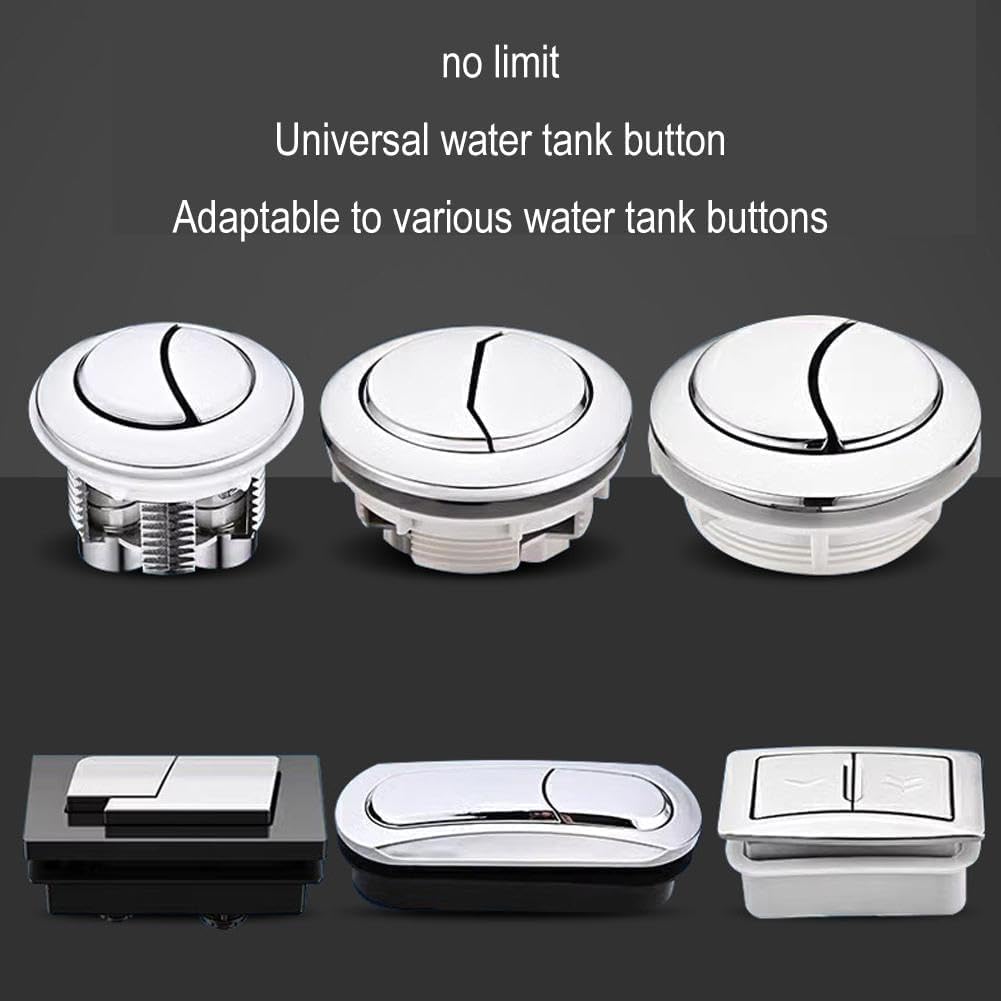 Toilet Button Pusher,Toilet Flusher Top Push Button for Women Long Nail,Toilet Push Button Topper,Home Push Button Helper,Love Heart Nail Button Assist (1PCS-White transparent)