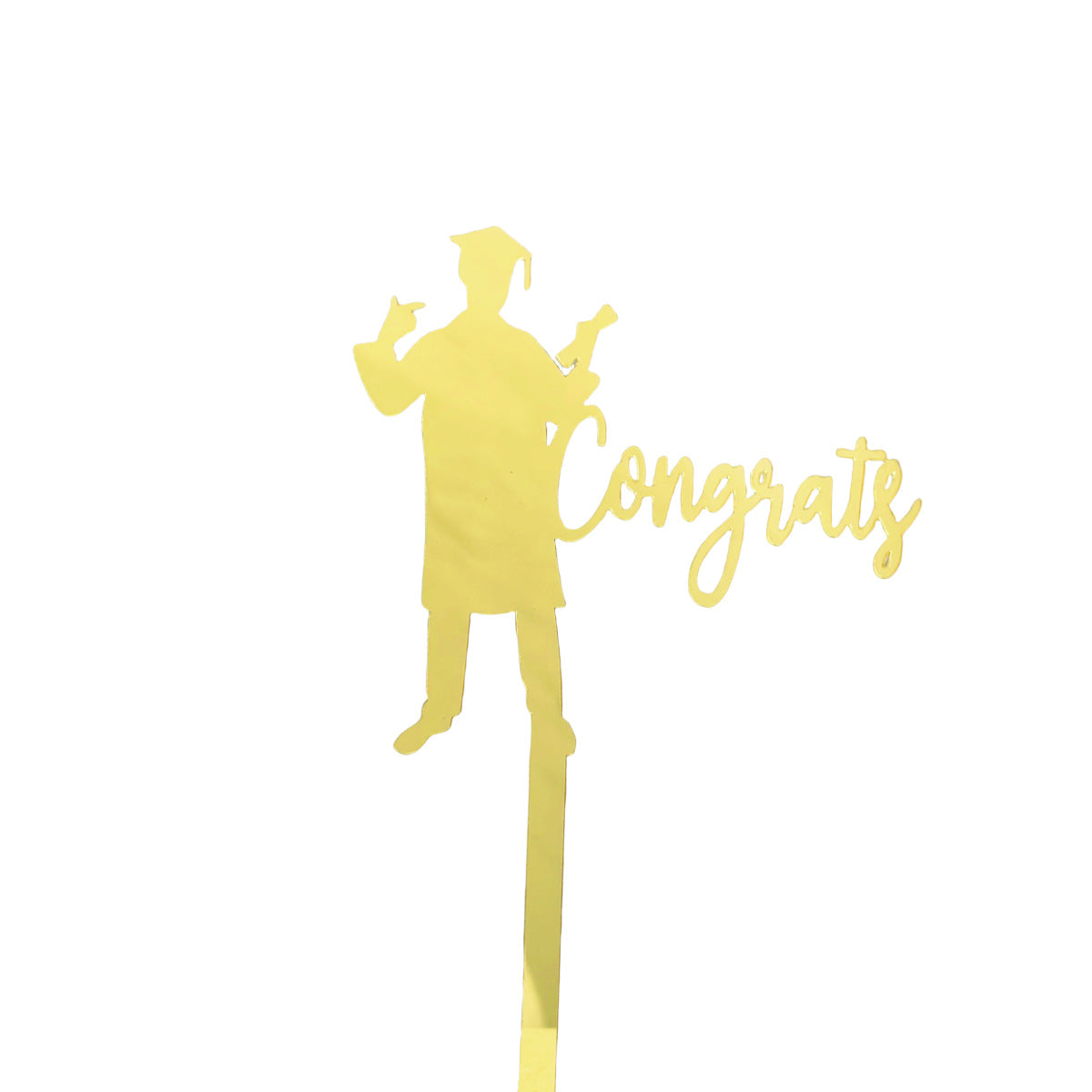 2025 Student Graduation Cupcake Toppers Black Class of 2025 Boys Girls Graduate Cap Cupcake Picks for 2025 Graduation Theme Party Cake Decorations Supplies