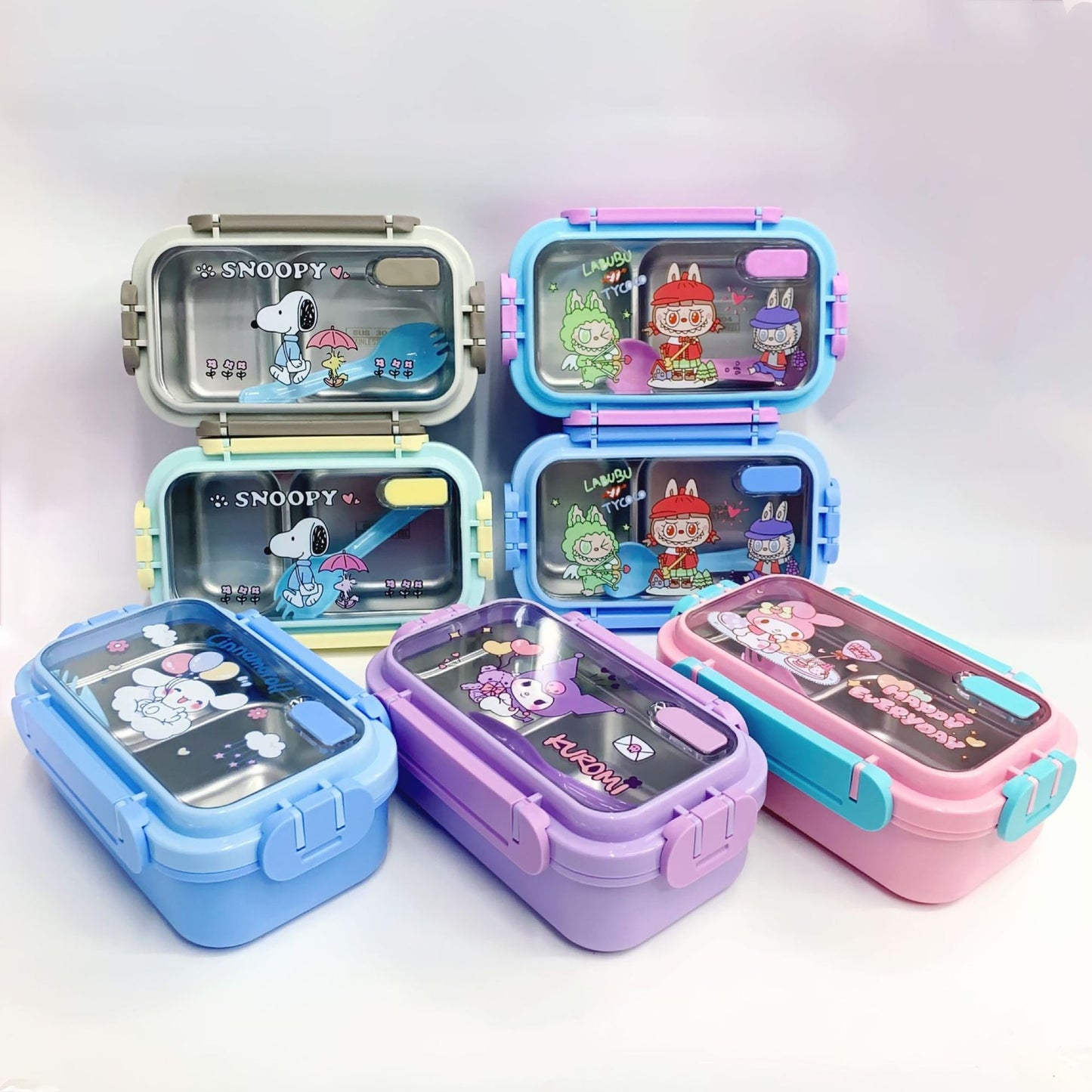 Stainless Steel Bento Box for Students - 3-Layer Insulated Lunch Container with Carrier Bag (Leakproof & Microwave Safe)