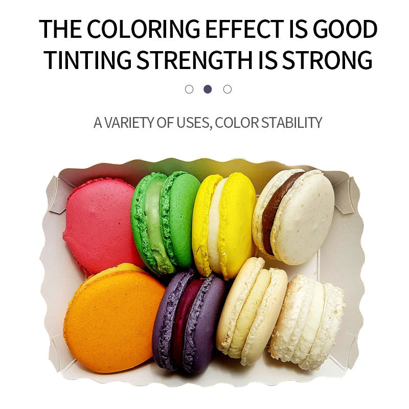Food Grade Liquid Food Coloring - Water-Soluble Natural & Synthetic Colorant for Baking, Candy, Beverages
