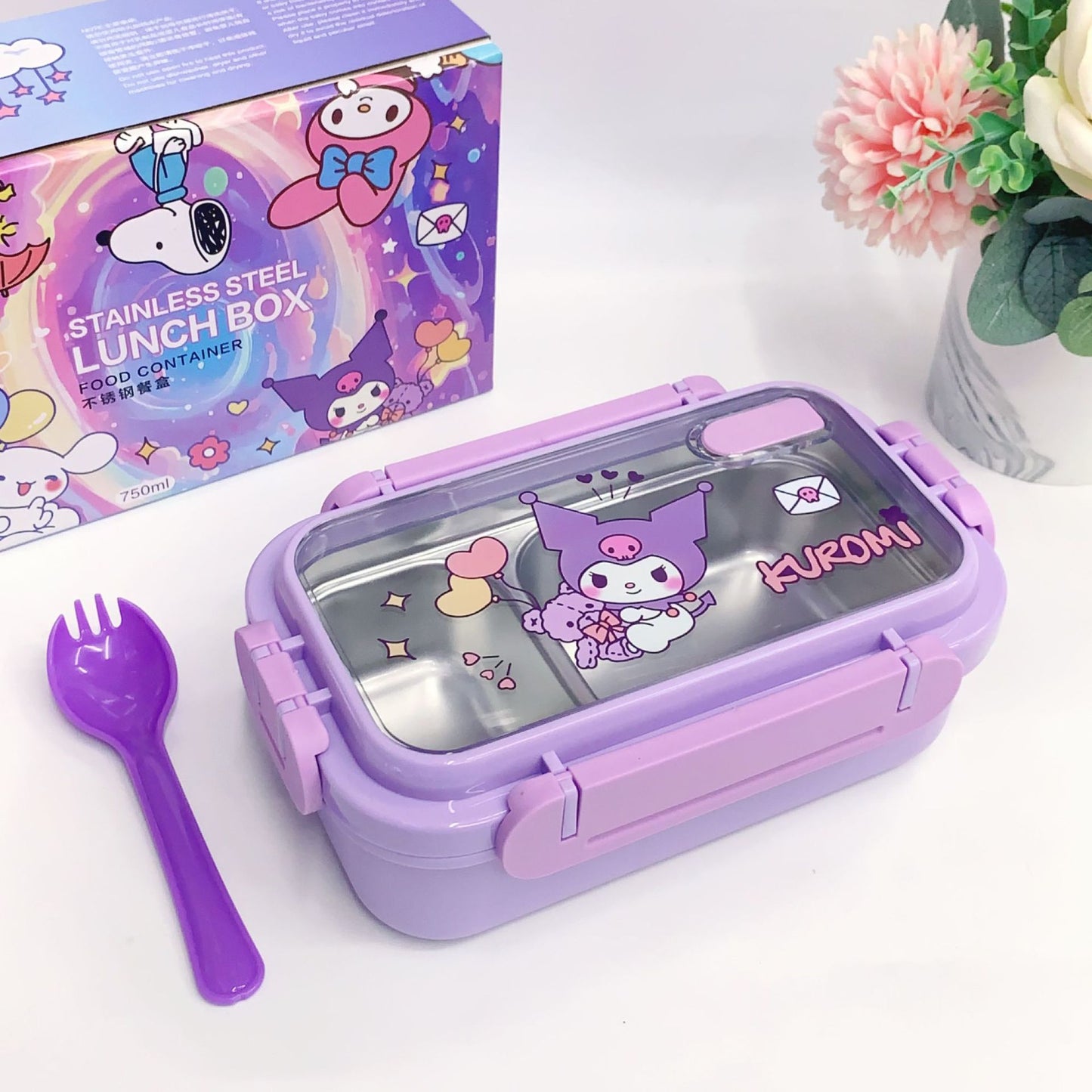 Stainless Steel Bento Box for Students - 3-Layer Insulated Lunch Container with Carrier Bag (Leakproof & Microwave Safe)