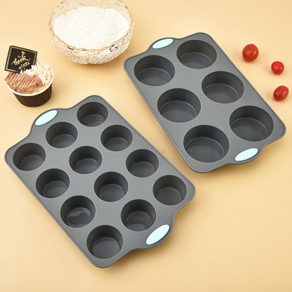 Silicone Baking Set - 9 Cake Molds