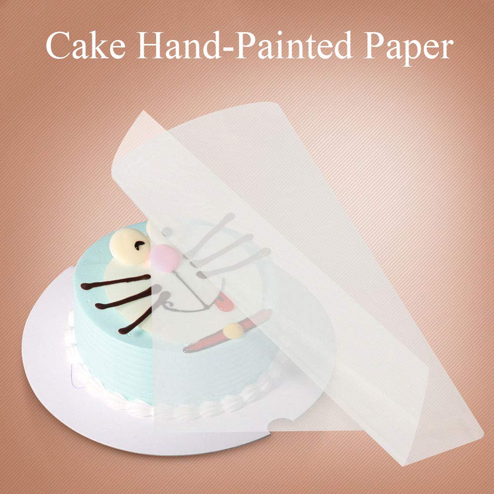 A4 Size 0.35mm 100 Sheet Edible Rectangle Rice and Wafer Paper,9x12.6 inches for candy packaging or food decoration