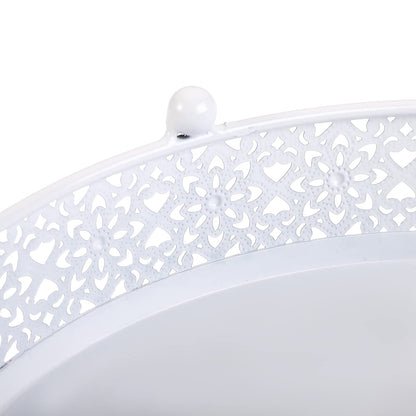 Set of 3 Cake Stand, Dessert Display Cupcake Stands, Round Metal Cake Stands, Cupcake Pastry Candy Display Plate for Wedding, Event, Birthday Party