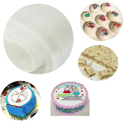 A4 Size 25 Sheets Frosting Sheets Edible Sugar Papers Icing Paper for Cake Decoration 11.7"*8.3 "Cake Decorating Tools