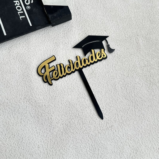 Class Of 2025 Cake Topper Congrats Grad College Graduation Themed Party Decorations Supplies Graduation Season Acrylic Cake Topper, Happy Graduation Cake Decoration Party Supplies, Cake Decor Supplies, Baking Decor Supplies