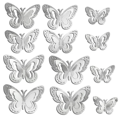 3D Layered Butterfly Wall Stickers – 3-Tier Hollow-Out Design, TEMU’s Bestseller for Living Room & Home Decor