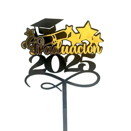 Class Of 2025 Cake Topper Congrats Grad College Graduation Themed Party Decorations Supplies Graduation Season Acrylic Cake Topper, Happy Graduation Cake Decoration Party Supplies, Cake Decor Supplies, Baking Decor Supplies
