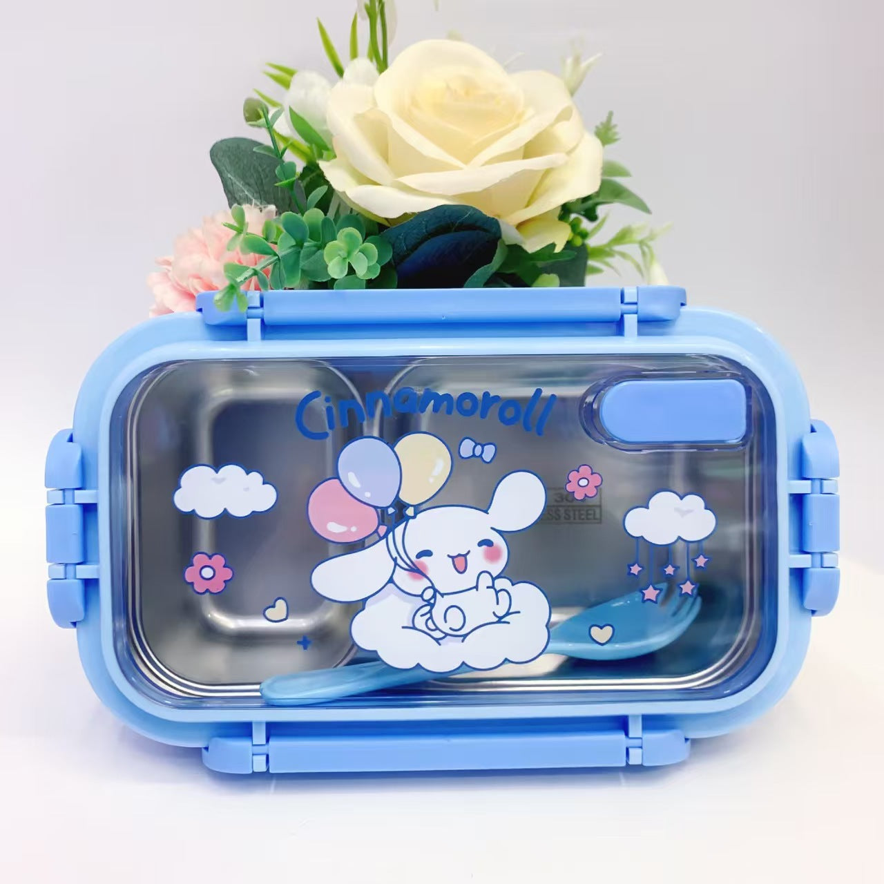 Stainless Steel Bento Box for Students - 3-Layer Insulated Lunch Container with Carrier Bag (Leakproof & Microwave Safe)