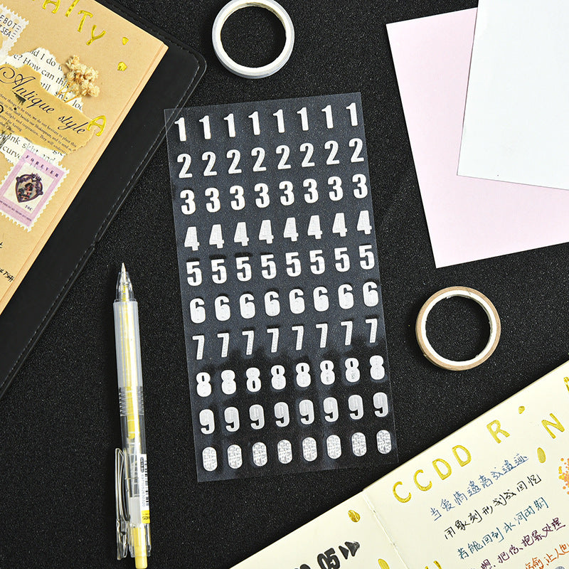 1 sheet Glitter Gold Letter Stickers - Asymmetric Doodle Designs for Scrapbooking, Journals & DIY Crafts (Self-Adhesive, Single/Reusable on Wood/Walls)