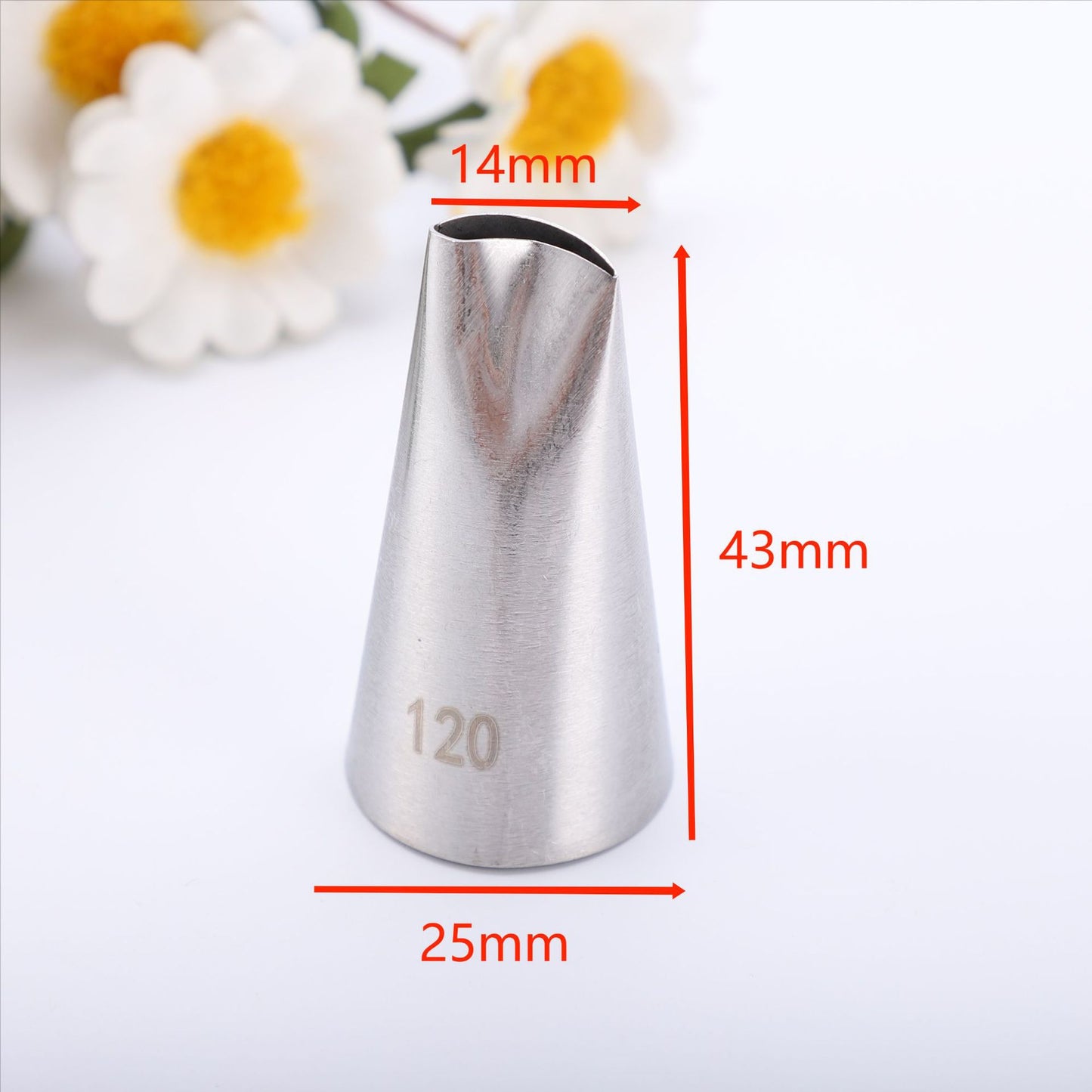 Premium Baking Piping Tip Set - 304 Stainless Steel Icing Nozzles for Buttercream Flowers, Cupcake Decorating & Cookie Designs