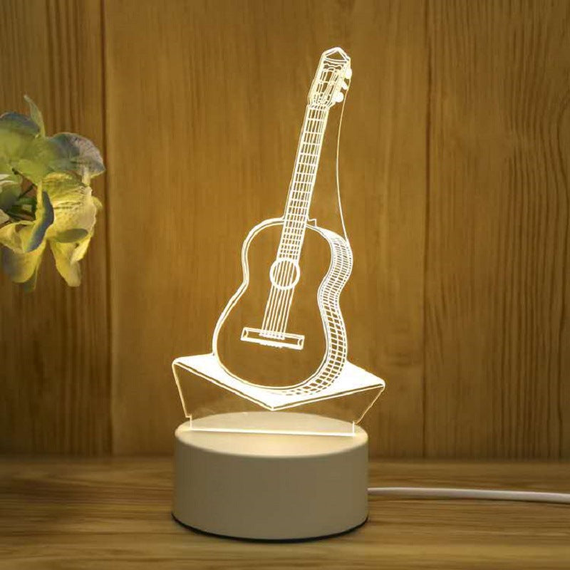 Cartoon Night Light, LED Desk Lamp, LED Night Light, Acrylic Sleep Night Light, Lamp LED Desk Lamp,Table Lamp Birthday Gifts for Kids