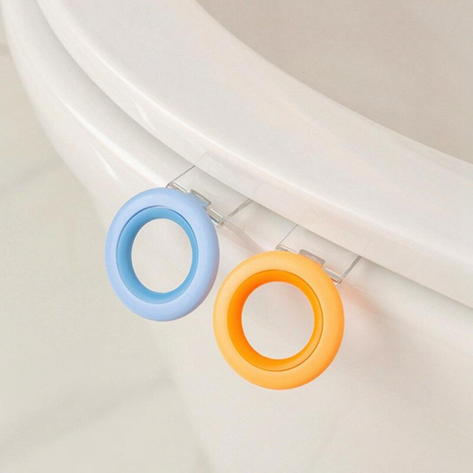 Toilet Accessories Portable Foldable Toilet Seat Lifter Sanitary Closestool Cover Lift Handle for Travel Home