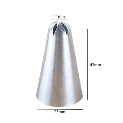 Premium Baking Piping Tip Set - 304 Stainless Steel Icing Nozzles for Buttercream Flowers, Cupcake Decorating & Cookie Designs