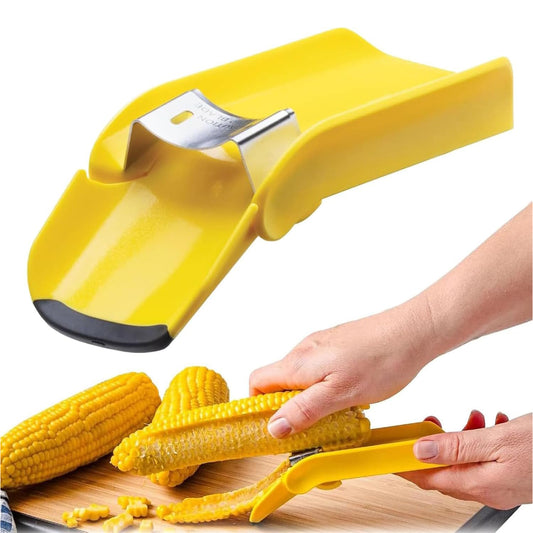 Fast Corn Cob Seperater Peeler - Corn Cob Stripper, 2024 New Corn Cob Stripper, Corn Cutter to Cut Corn off the Cob, Easily Peel Your Corn Cobs, Cooked or Fresh (1PCS)