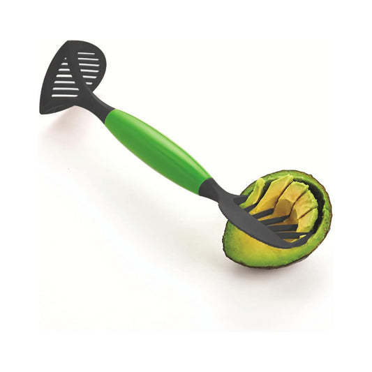 Avocado Cutter, Non-Slip Avocado Cutter Tool, Avocado Pit Remover Cutter, Portable Fruit Separator Tool, Rust Resistant Avocados Pitter, Fruit Separator Comfortable Handle, Cutter Peeler Slicer
