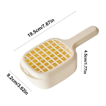 Generic Fruit Strainer Kitchen   Basket Drainage Kitchen   Basket Fruit Colander   Handy Colander - Efficient Kitchen Drainage Basket for Washing Blueberries, Small Tomatoes, Grapes, Light Yellow