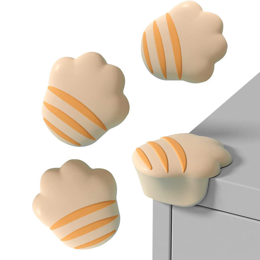 Table Corner Protector for Baby Protectors Guards Furniture Corner Guard Edge Safety Bumpers Baby Proof Bumper Cute Silicone Cartoon Shape 4-Pack