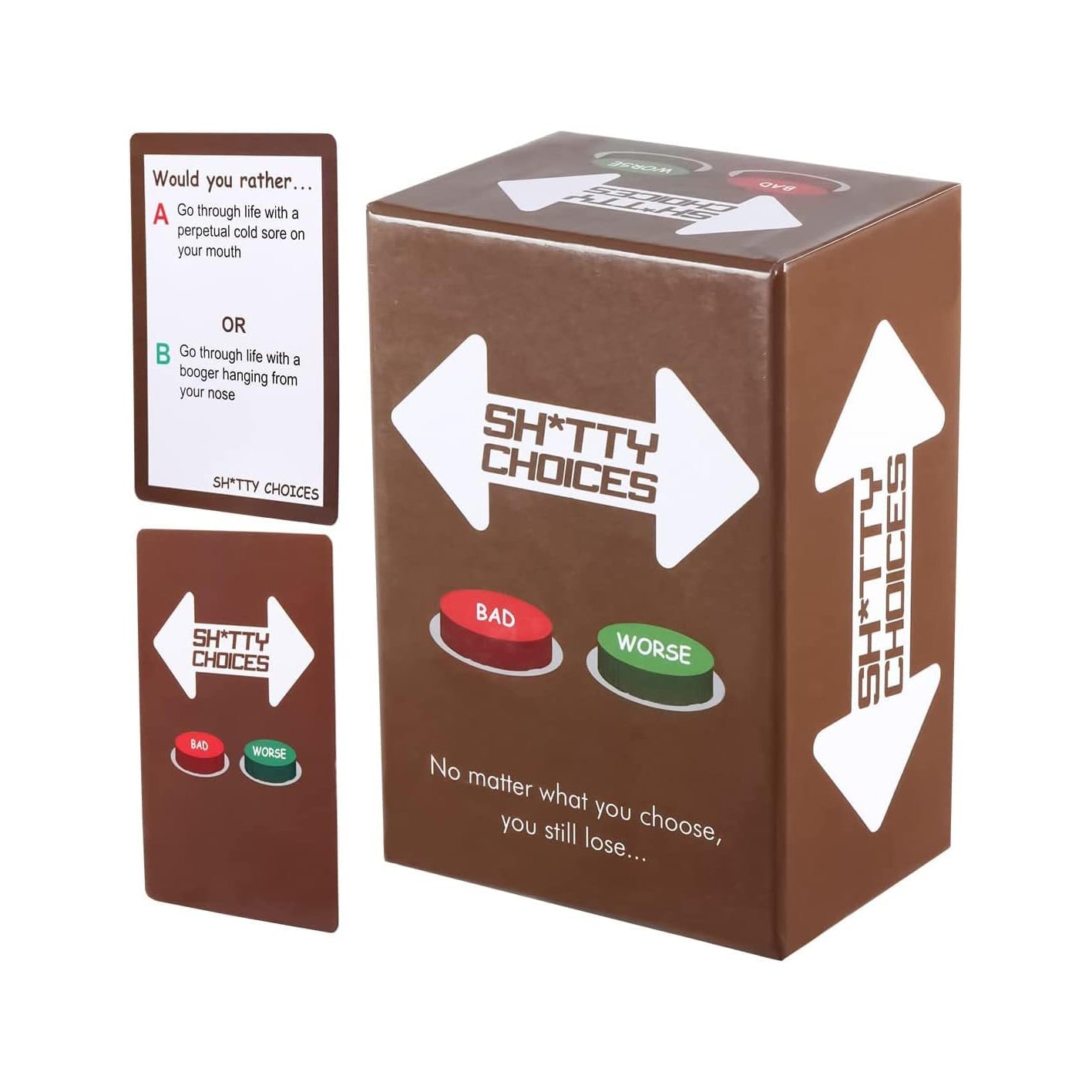 Choices Card Game Board Game Drinking Games for Family, Party Games English Version
