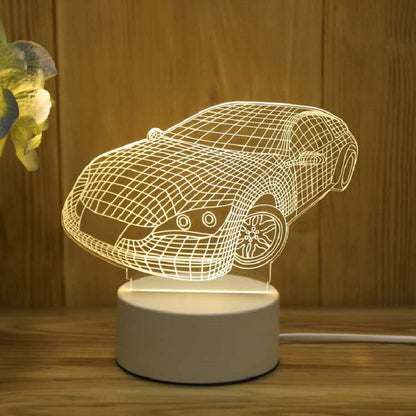 Cartoon Night Light, LED Desk Lamp, LED Night Light, Acrylic Sleep Night Light, Lamp LED Desk Lamp,Table Lamp Birthday Gifts for Kids