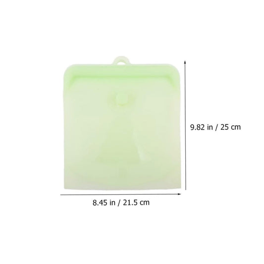 6 Pcs Silicone Storage Bag Sandwich Bags Reusable Freezer Bags Food Bags Reusable Food Bags Food Storage Bags Reusable Snack Bags for Kids Reusable Storage Bags Silicone Bags