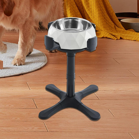 Adjustable Pet Bowl Stand for Dogs Premium Feeding Station, 1pc