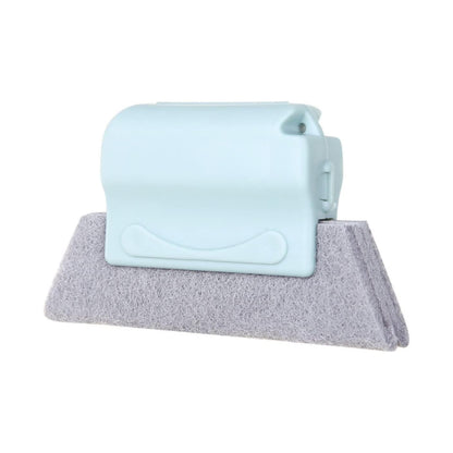 Window Groove Cleaning Brush 3pcs Window Clean Brush Rolling Toothpaste Squeezer Orbit Window Grooves Household Gap Brush Fake Teeth Dead Angle Cleaning Brush