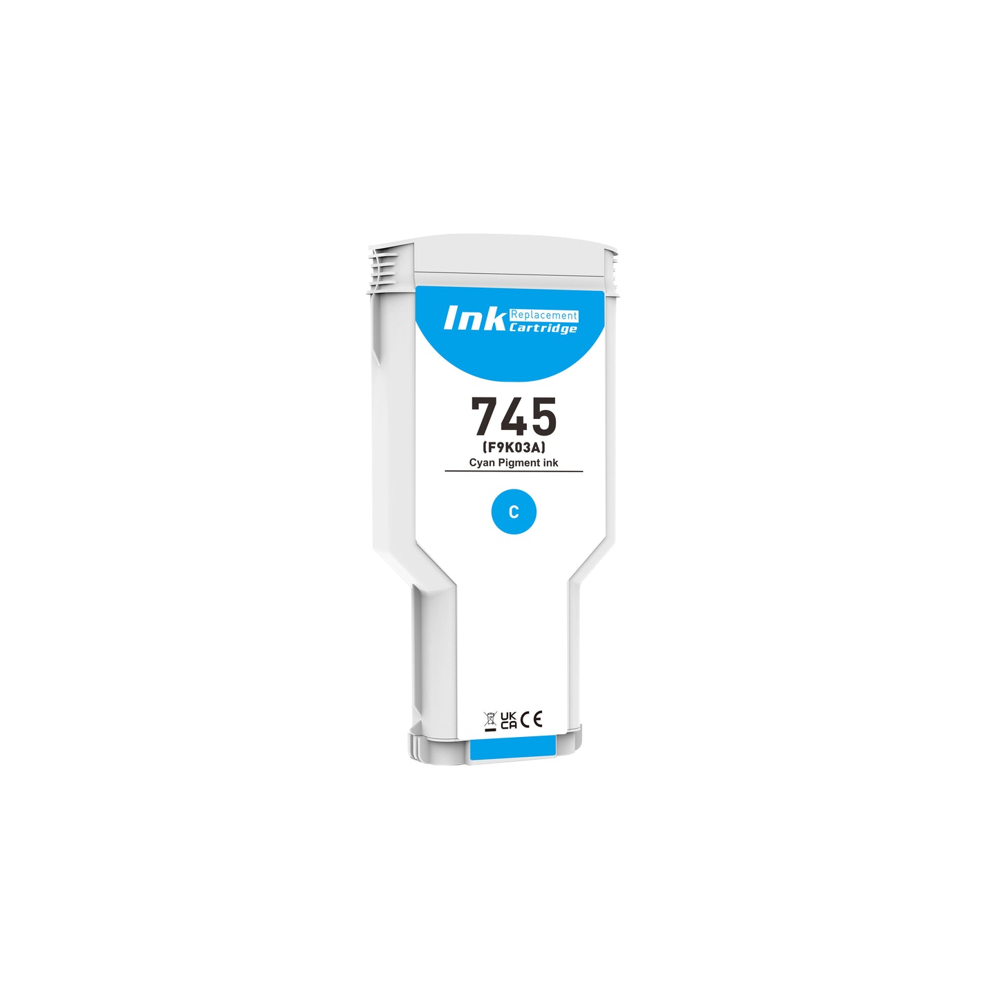 745 Ink Cartridge Set 300ML HP 745 F9K06A F9K05A F9K04A F9K03A F9K02A F9K01A Compatible for Designjet Z2600 Z5600 Postscript Printers (6-Pack)