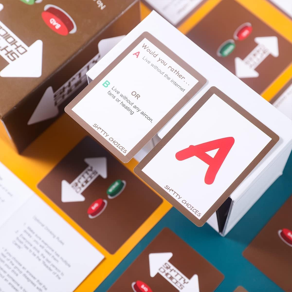 Choices Card Game Board Game Drinking Games for Family, Party Games English Version