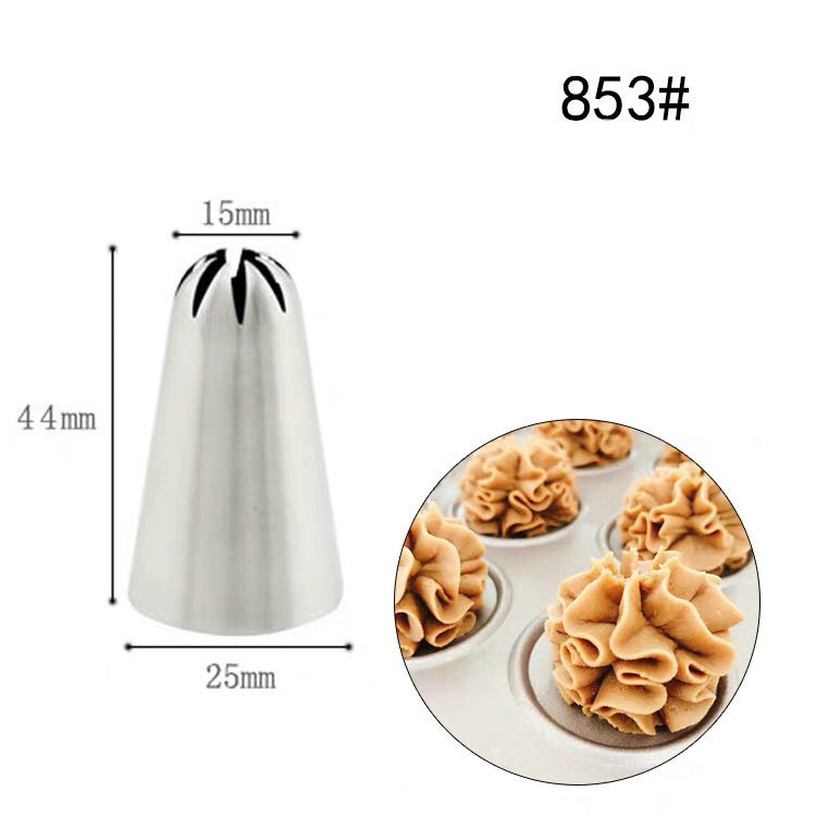 Premium Baking Piping Tip Set - 304 Stainless Steel Icing Nozzles for Buttercream Flowers, Cupcake Decorating & Cookie Designs