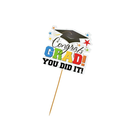 Graduation theme celebration cake topper color graduation cake decoration