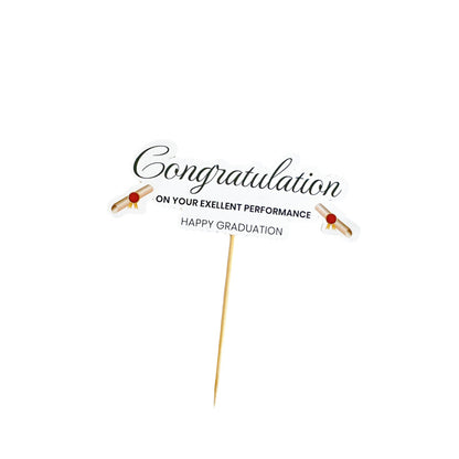 Graduation theme celebration cake topper color graduation cake decoration