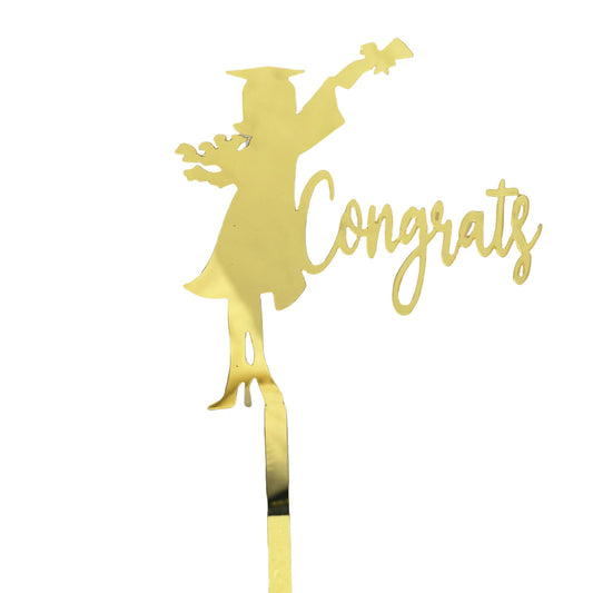 2025 Student Graduation Cupcake Toppers Black Class of 2025 Boys Girls Graduate Cap Cupcake Picks for 2025 Graduation Theme Party Cake Decorations Supplies