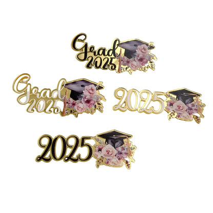 2025 Graduation theme Acrylic topper cake decoration
