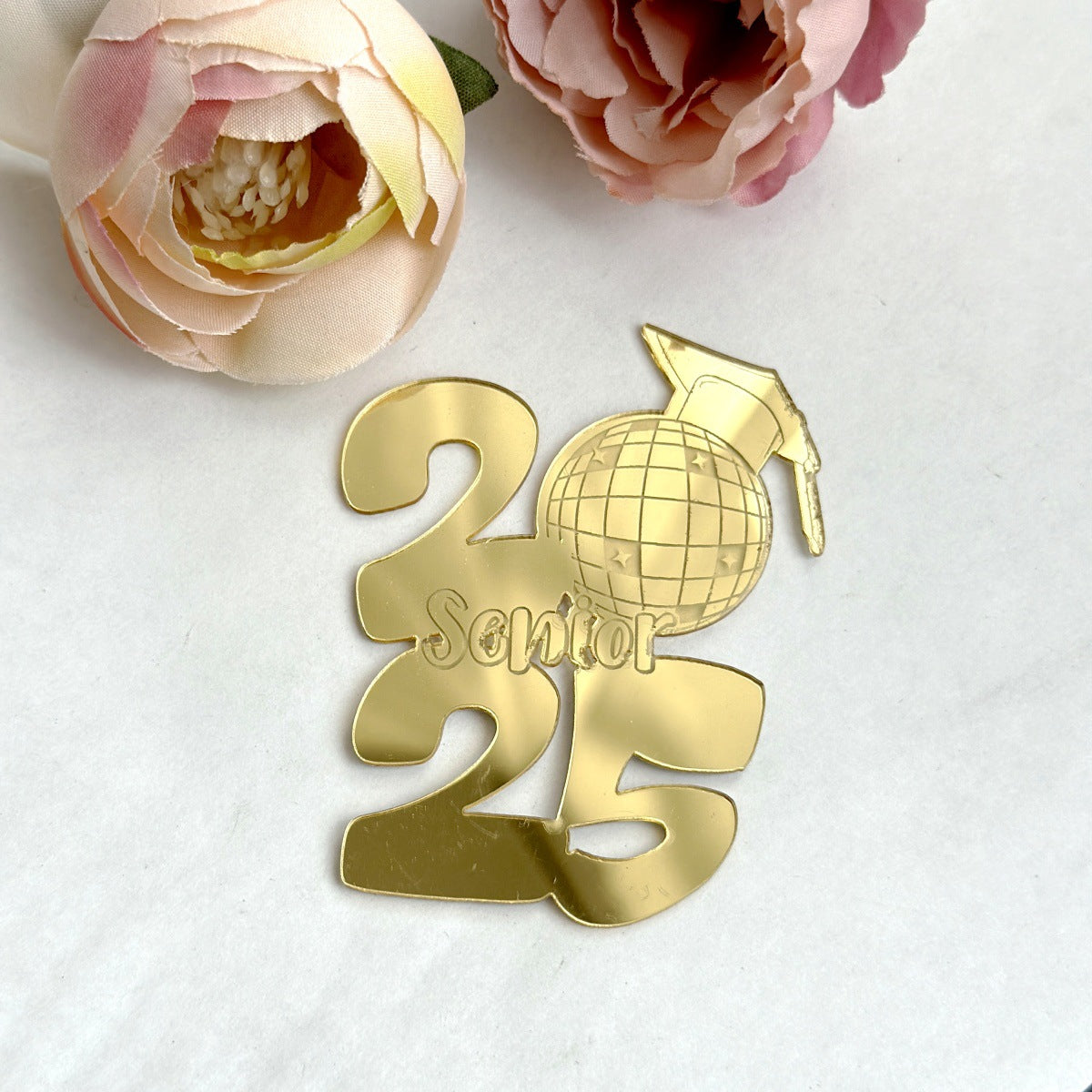 2025 Graduation theme Acrylic topper cake decoration