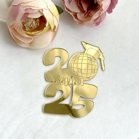 2025 Graduation theme Acrylic topper cake decoration