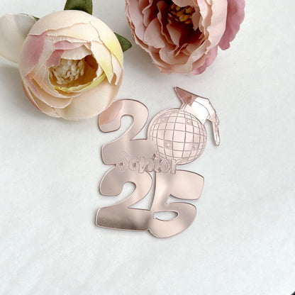 2025 Graduation theme Acrylic topper cake decoration