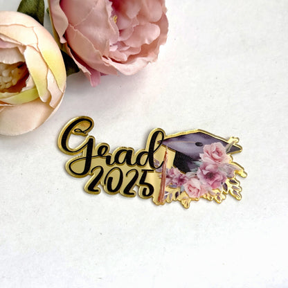 2025 Graduation theme Acrylic topper cake decoration