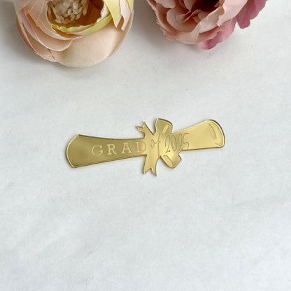 2025 Graduation theme Acrylic topper cake decoration